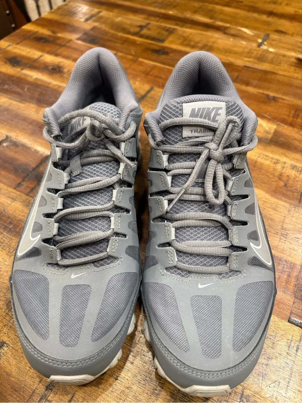 Nike Men’s Grey Reax 8 TR Running Shoes